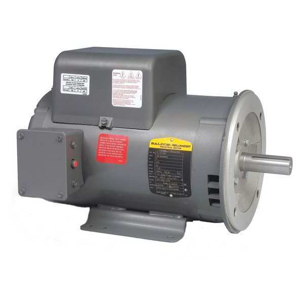 Baldor-Reliance Capacitor-Start/Run AC Induction Motor, 2 HP, 145TC Frame, 208V AC, 230V AC Voltage CL3516TM