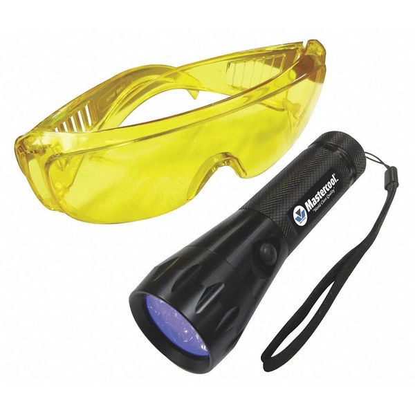Mastercool True UV Detection Flashlight, 17 LED 53517-UV
