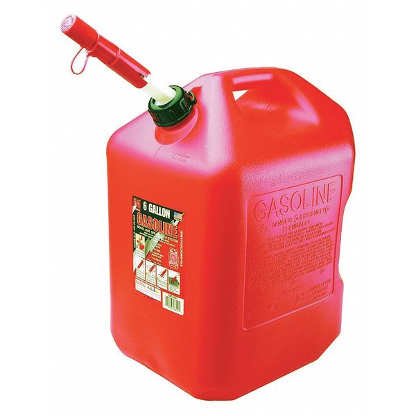 Midwest Can 6 gal. Gasoline Can Auto Shutoff 6600