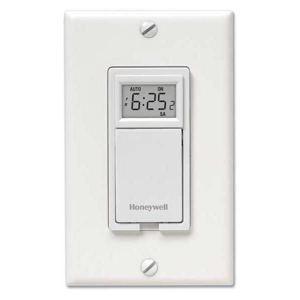 Honeywell Home Light Switch, 7 Day, Progammable RPLS730B1000/U