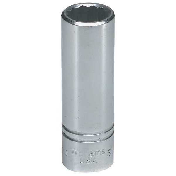 Williams 1/2" Drive, 24mm Metric Socket, 12 Points SMD-1224