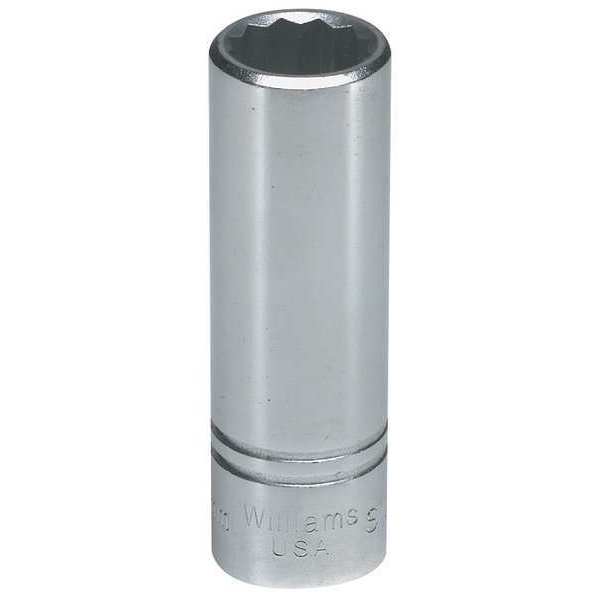 Williams 1/2" Drive, 27mm Metric Socket, 12 Points SMD-1227