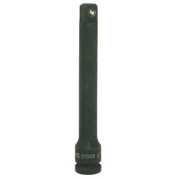 Williams 1/2" Drive Impact Extension, SAE, 1 pcs, Industrial Black, 6" L 37003