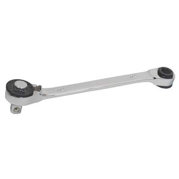 Williams Williams Ratchet Wrench, 1/4" Square D 30012