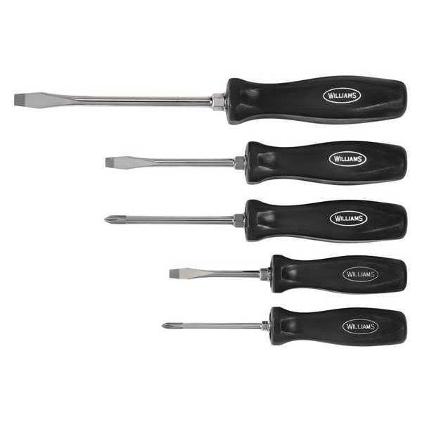 Williams Williams Mixed Screwdriver Set, 5 pcs 100P-5MD