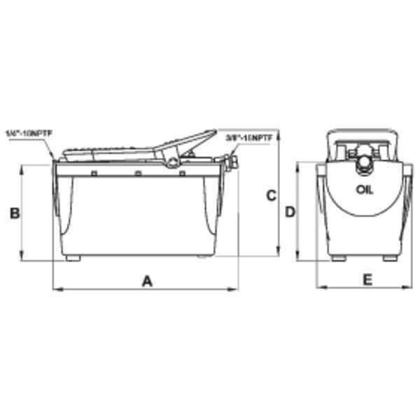 Williams Williams Air Pump, 122 cu 5AS200