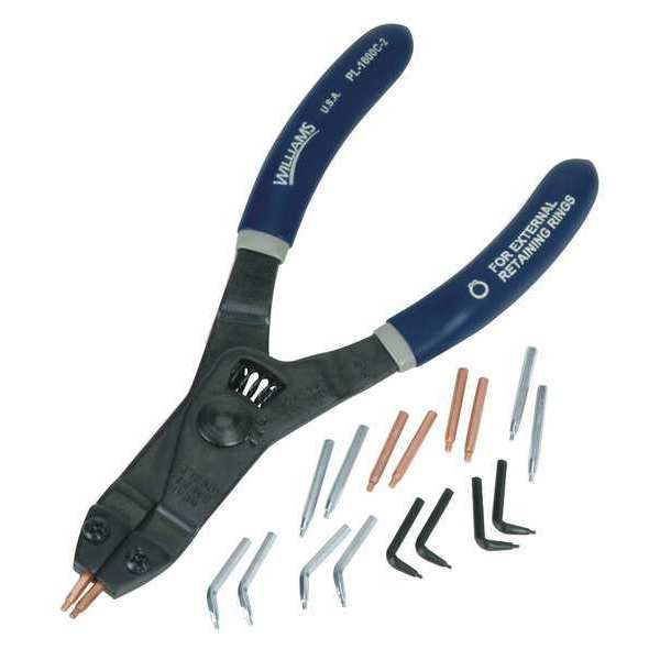 Williams Williams Snap Ring Pliers and Tips Set PL-1600C