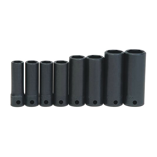 Williams 3/8" Drive Impact Socket Set WS-12-8