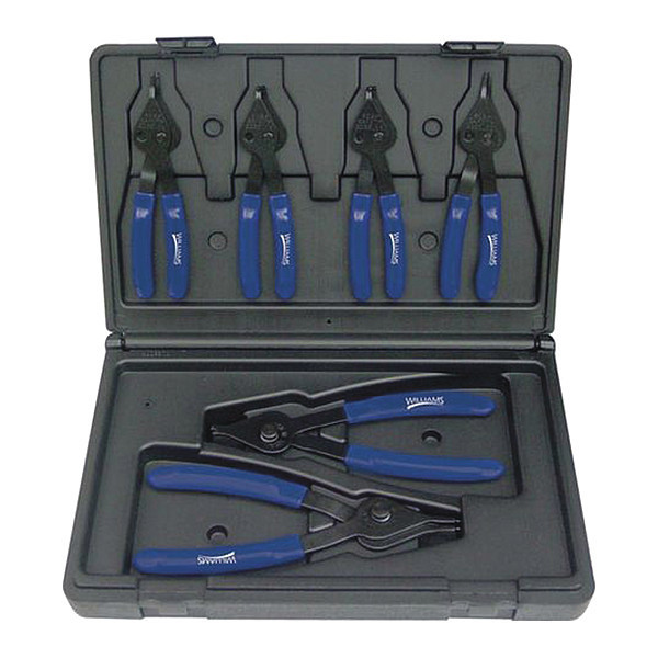 Williams Williams Int/Ext Snap Ring Plier Set, 6pcs. PL-1606