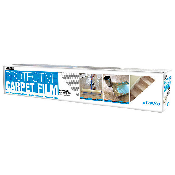 Trimaco Carpet Film, 2 mil, 24"x200, Reverse Wound 62420