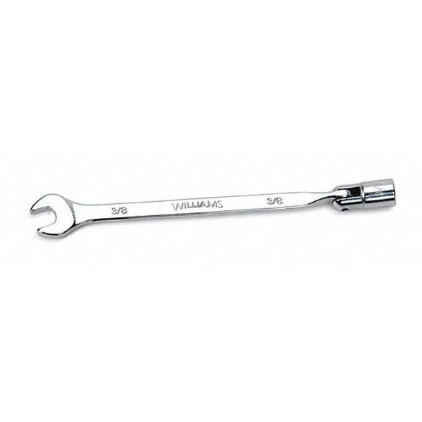 Williams Williams Flex-Head Combo Wrench, 7/16" 11901