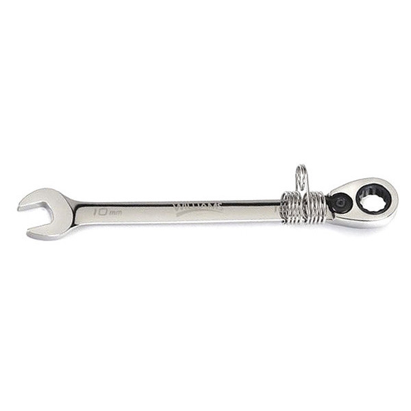 Williams Williams Metric Ratchet Combo Wrench, 12 pt., 19mm 1219MRC-TH