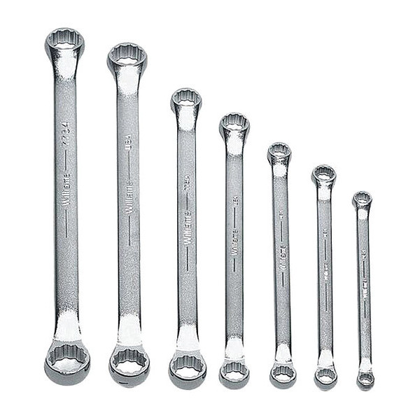 Williams Williams Box Wrench Set, 7 pcs., SAE WS-7707