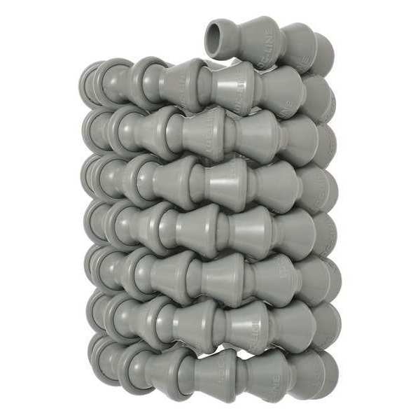 Loc-Line Hose, Gray, 1/4", 5ft., Coil 49419-G