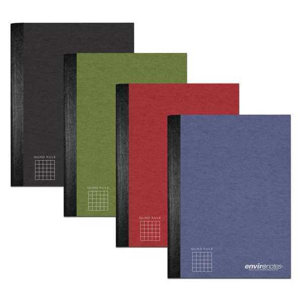 Roaring Spring 24PK Recycled Composition Books, 80 Sht, 5X5 Graph Rd, Asst 77273cs