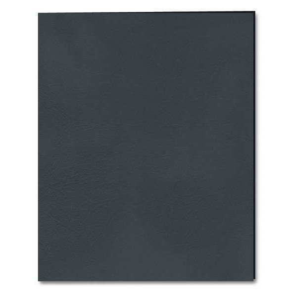 Kaboom Case of Black Paper Pocket Folders, 11.75"x9.5", Twin Pockets hold 25 sheets each, 11 pt tag board 50119cs