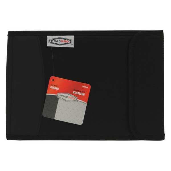 Roadpro Logbook Binder with Slide Rule, Black LB-002BK