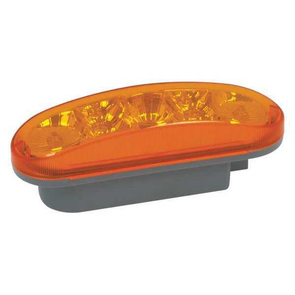 Roadpro LED Oval Diamond Lens Sealed, 6.5x2.25, Voltage: 12VDC RP6064ASMD