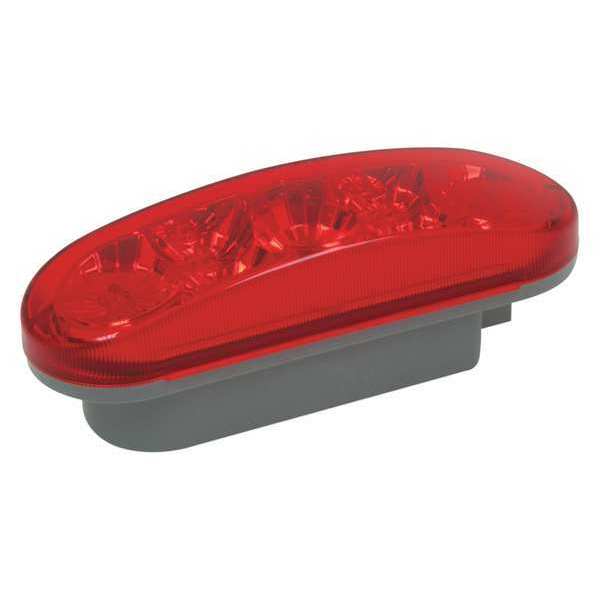 Roadpro LED Oval Diamond Lens Sealed, 6.5x2.25, Lamp Type: Led RP6064RSMD