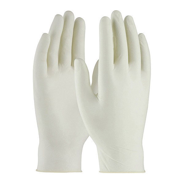 Pip Ambi-dex Repel, Disposable Gloves, 5 mil Palm, Latex, Powder-Free, XL, 100 PK, White 62-322PF/XL