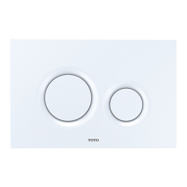 Toto Basic Round Push Plate - White YT930#WH