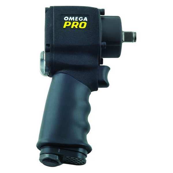 Omega Pro Impact Wrench, Mini Air, 1/2" D 82001