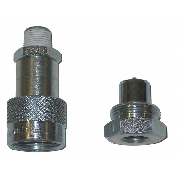 Esco/Equipment Supply Co Coupler, High Flow, Complete 10600