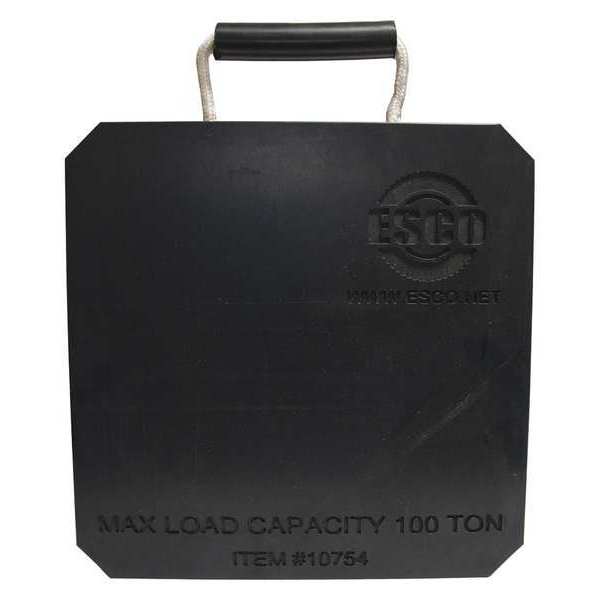 Esco/Equipment Supply Co Jack Plate, 12" x 12" x 1" 10754