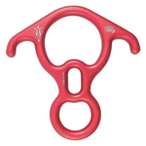 Kong Usa Descender, Big 8, Aluminum, Red 80506R400KK