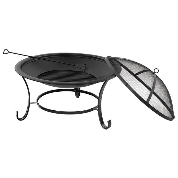 Sun Joe Steel Fire Pit, 30" SJFP30