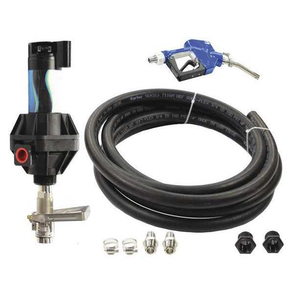 Action Pump DEF Drum, 12 Volt, w/RSV, Auto Nozzle G246