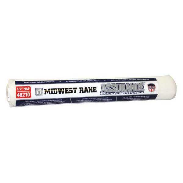 Midwest Rake 18" Paint Roller Cover, 1/2" Nap, Woven 48210