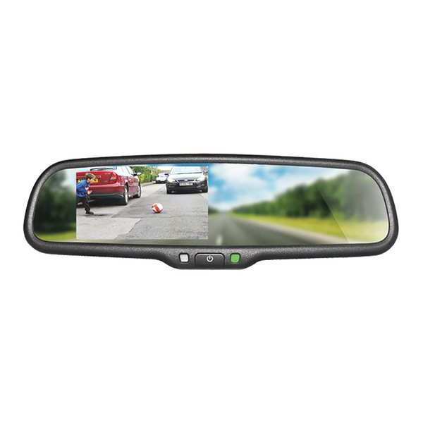 Boyo OE Style, Replacement Type, Mirror, 4.3" VTM43M