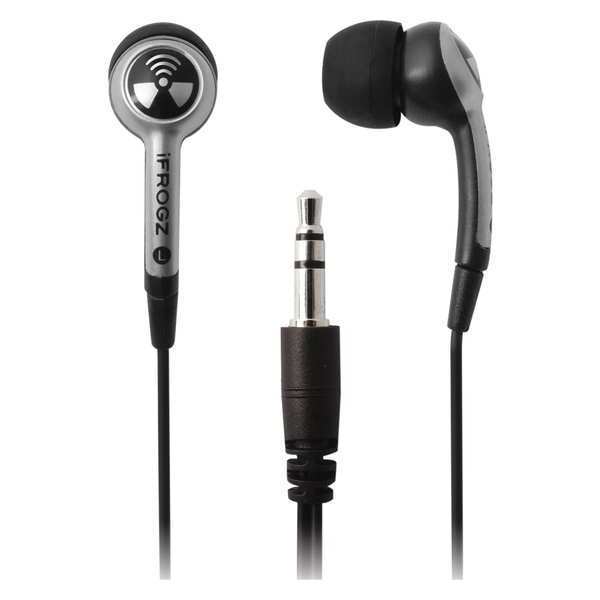 Ifrogz Earbuds, Silver EPD33SILVER