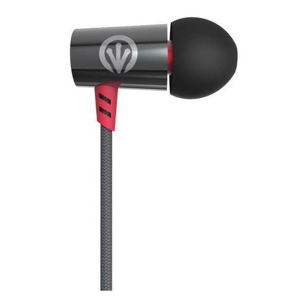 Ifrogz Luxe, Air Earbuds, with Remote/Mic, Red IFLUXERD0