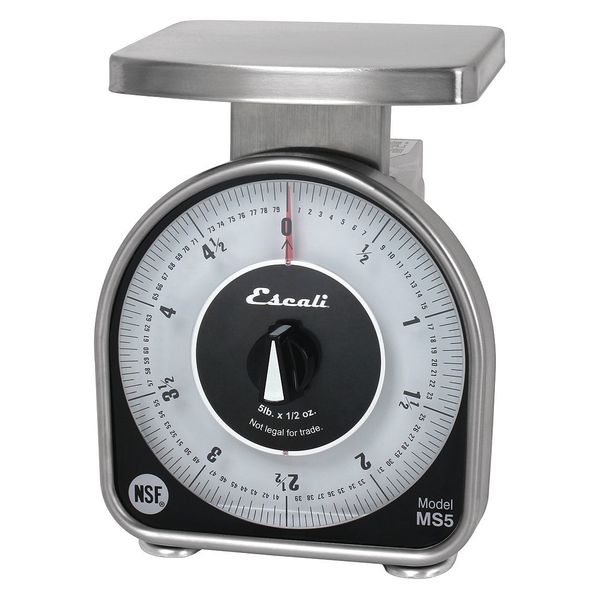 Escali Scale, Mechanical Dial, NSF, 5 lb./80oz. SCMDL5