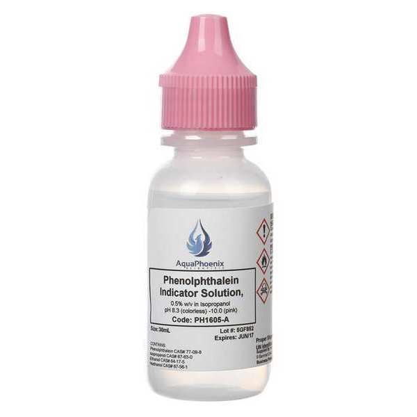 Aquaphoenix Scientific Refill, Phenolphthalein Indicator0.5Prcnt PH1605-A