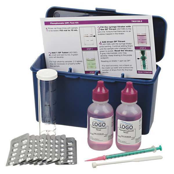 Aquaphoenix Scientific Test Kit, Phosphonate, Syringe Titration TK0158-Z