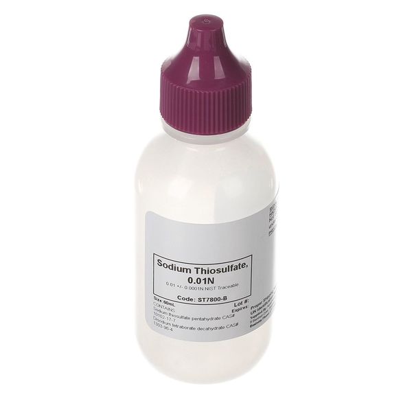 Aquaphoenix Scientific Sodium Thiosulfate, 0.01N, 60 mL ST7800-B
