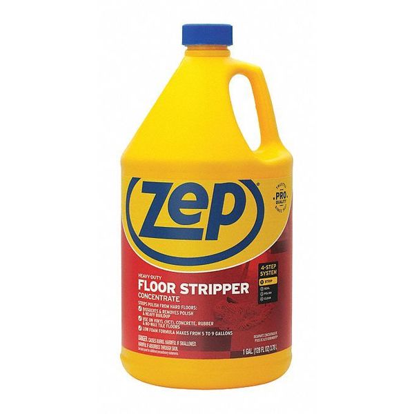 Zep Heavy-Duty Floor Stripper Conc, 1 gal, PK4 ZULFFS128