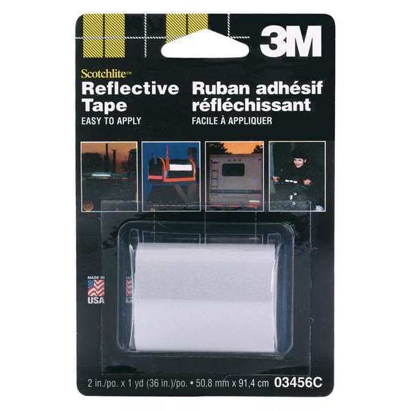 3M Reflective Tape, 2" x 36", PK24 03456