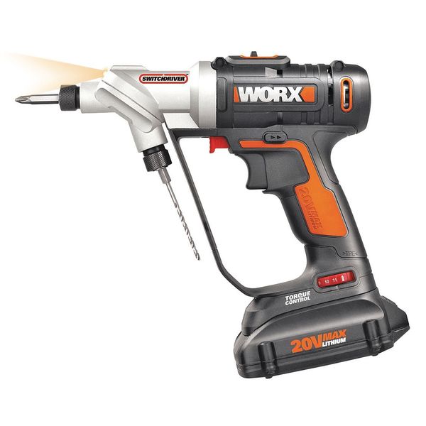 Worx 1/4", 20 Battery Included WX176L