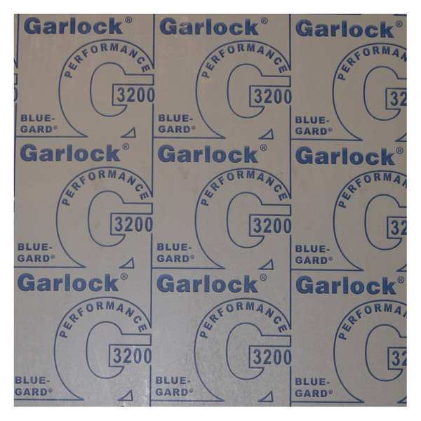 Garlock Blue-Gard Gasket Sheet, Garlock 3200, 30 x 30 x1/32" 3200-30032