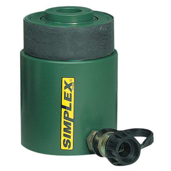 Simplex RC302A, 30 ton Capacity, 2.5 in (63, 5 mm) Stroke, Single-Acting, Center Hole Hydraulic Cylinder RC302A