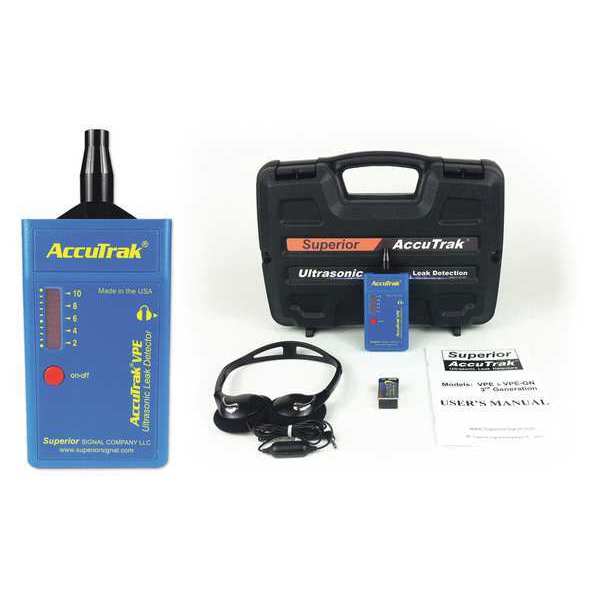Superior Accutrak Ultrasonic Leak Detector, Basic Kit VPE BASIC