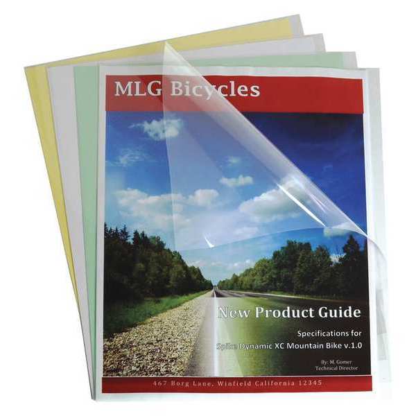 C-Line Products Economy Report Cover, Vinyl, Clear, PK100 31347