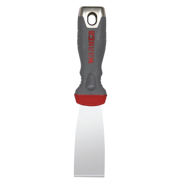Warner Putty Knife, Stiff, SS, 1-1/2" , Blade Material: Stainless steel 90661