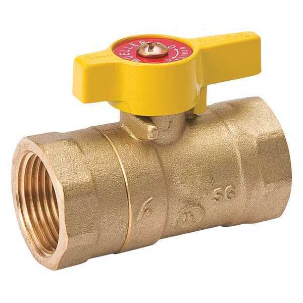 Proline Series Gas Cock Ball Valve, Fip x Fip, 3/4" PK20 110-224HC