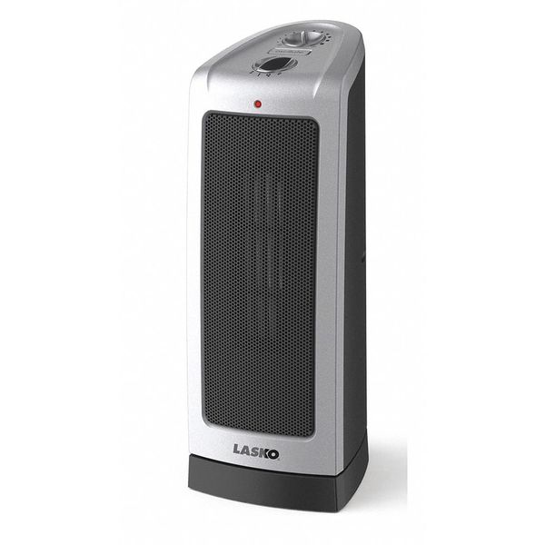 Lasko Tower Heater, w/Mechanical Thermostat, 1500W, Oscillating 5307