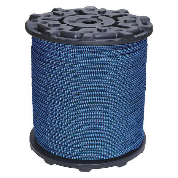 All Gear Climbing Line, Blue/Black, 32 Strand AGKMC716600BB